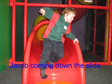 Jacob is able to do most things his age peers can do, even though he suffers from hyptonia caused by Down Syndrome