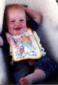 Jacob's brother Jonathan when aged about 1 year old.