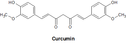 curcumin's molecular structure