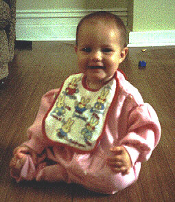 Jacob's sister Hannah when about 1 year old.
